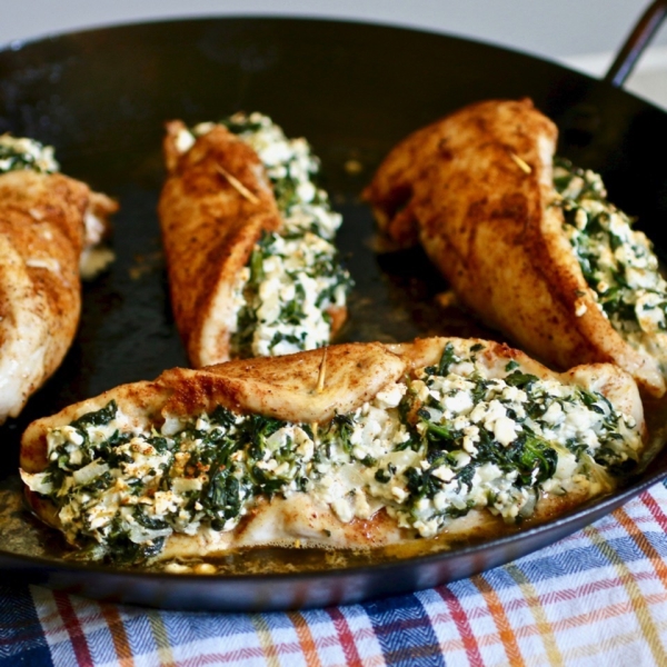 Cottage Cheese Spinach Chicken