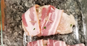 Gorgonzola Stuffed Chicken Breasts Wrapped in Bacon