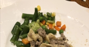 Simple Ground Beef Stroganoff