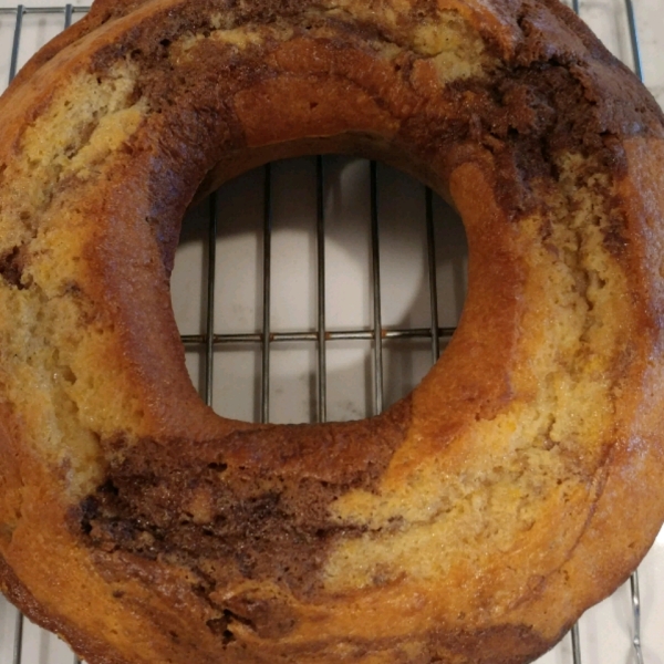 Chocolate Orange Marble Cake