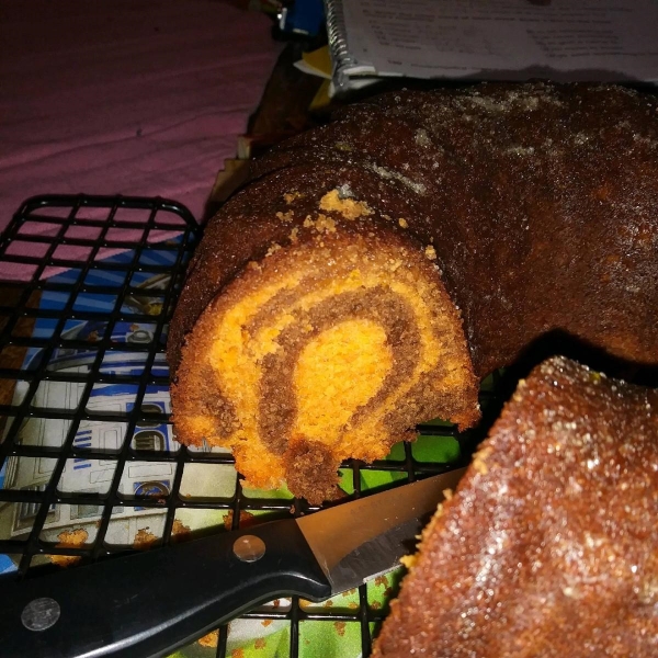 Chocolate Orange Marble Cake