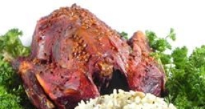 Buckshot Duck with Wild and Brown Rice Stuffing