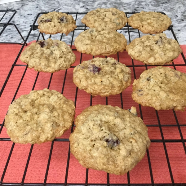 Cranberry Orange Oatmeal Cookies