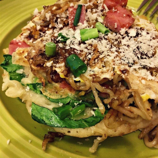 Okonomiyaki (Japanese Pancake)