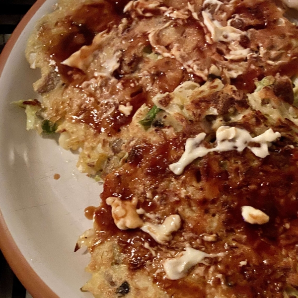 Okonomiyaki (Japanese Pancake)