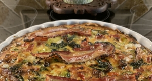 Ham and Veggie Quiche