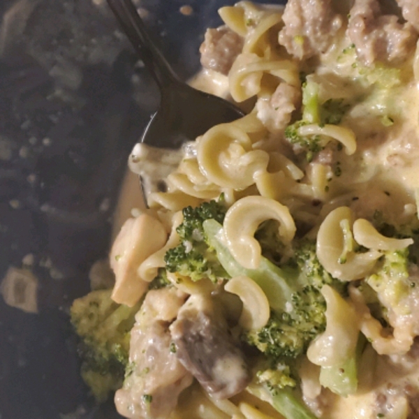 Italian Sausage with Farfalle and Broccoli Rabe