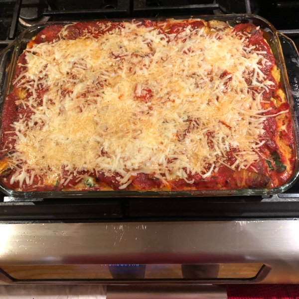 Polenta Lasagna with Roasted Vegetables