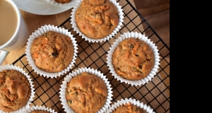 Carrot-Walnut Muffins