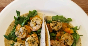 Lime Shrimp Tacos with Mango Salsa