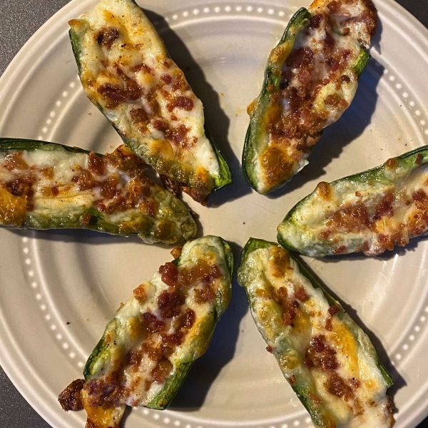 Baked Jalapeño Poppers