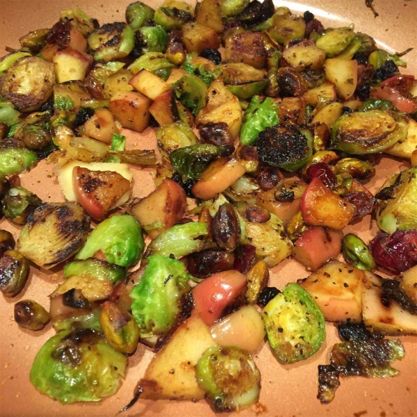 Ginger Orange Brussels Sprouts