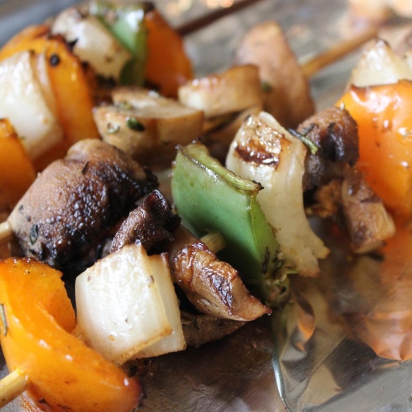Mushroom Kabobs