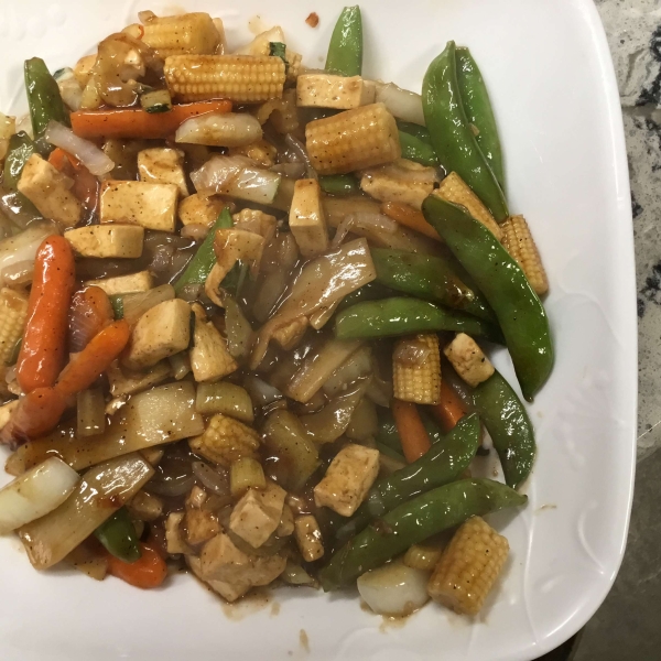 Vegetable and Tofu Stir-fry