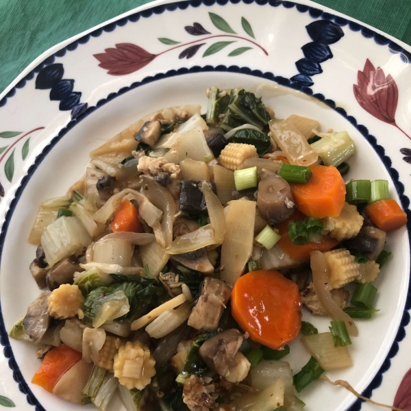 Vegetable and Tofu Stir-fry