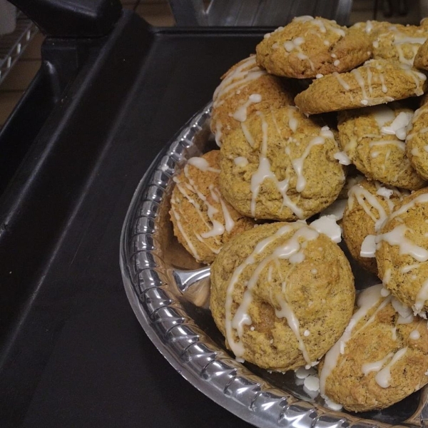 Iced Pumpkin Cookies