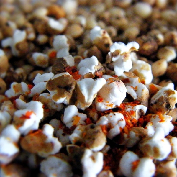 Spicy Popped Sorghum