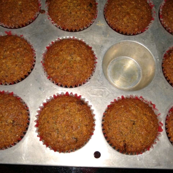 Quick and Easy Oatmeal Muffins