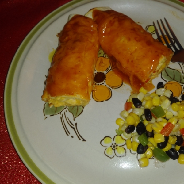 Fiesta Chicken and Black Bean Enchiladas from Mission®