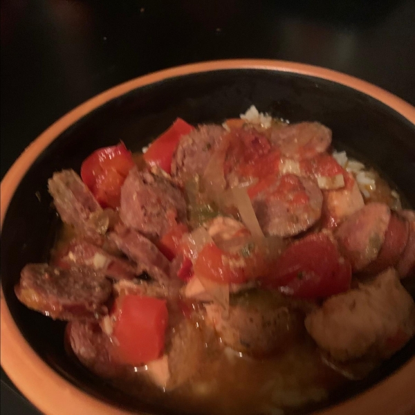 Slow-Cooked Chicken and Sausage Gumbo