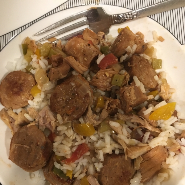 Slow-Cooked Chicken and Sausage Gumbo