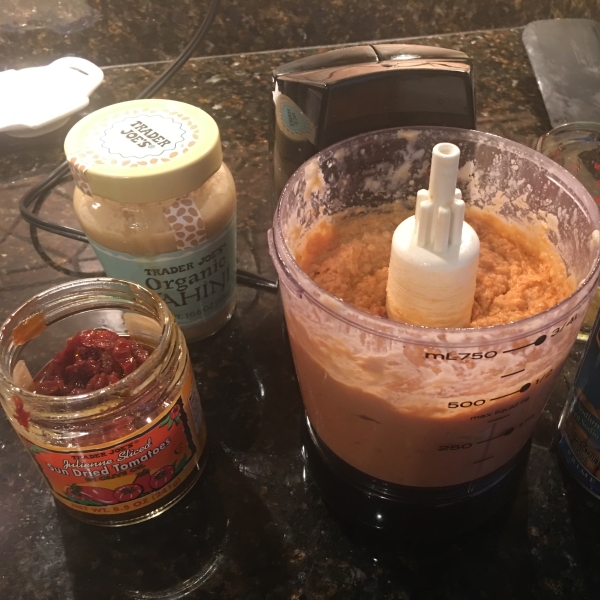 Sun-Dried Tomato Hummus