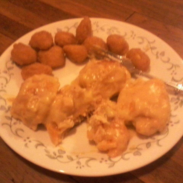 Chicken and Cheese Crescents