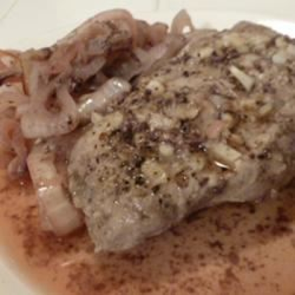 Healthier Amazing Pork Tenderloin in the Slow Cooker