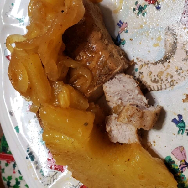 Brown Sugar-Pineapple Pork Chops