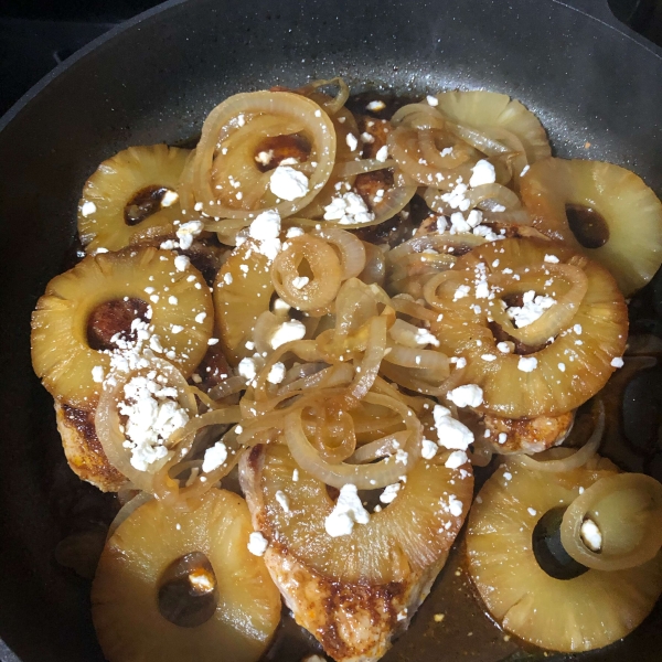 Brown Sugar-Pineapple Pork Chops