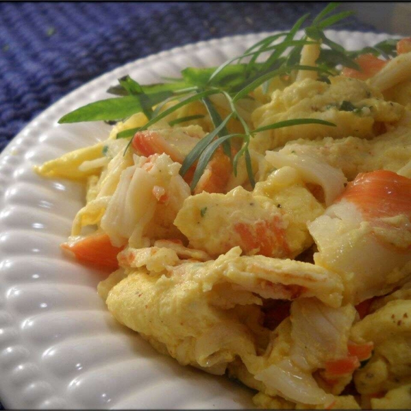 Lobster Scrambled Eggs