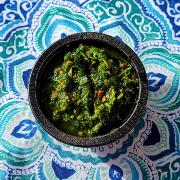 Spicy Cilantro Pesto