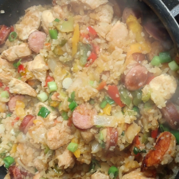 Cat's Cajun Dirty Cauliflower 