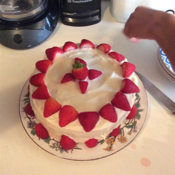 Best Ever Strawberry Cake