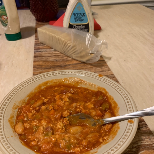 Buffalo Chicken Chili