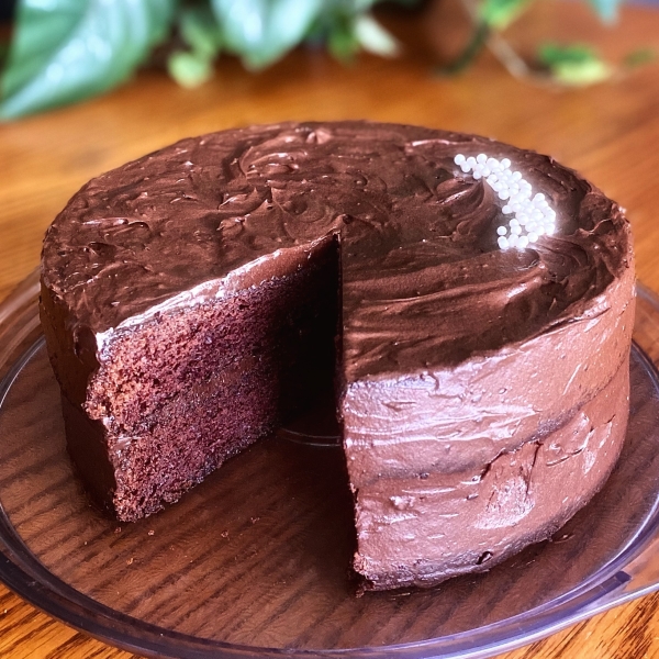 Chocolate Ganache Layer Cake