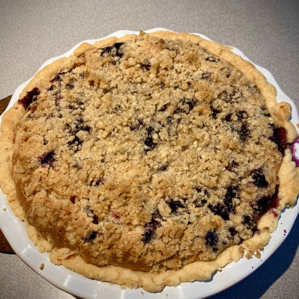 Creamy Blueberry Pie