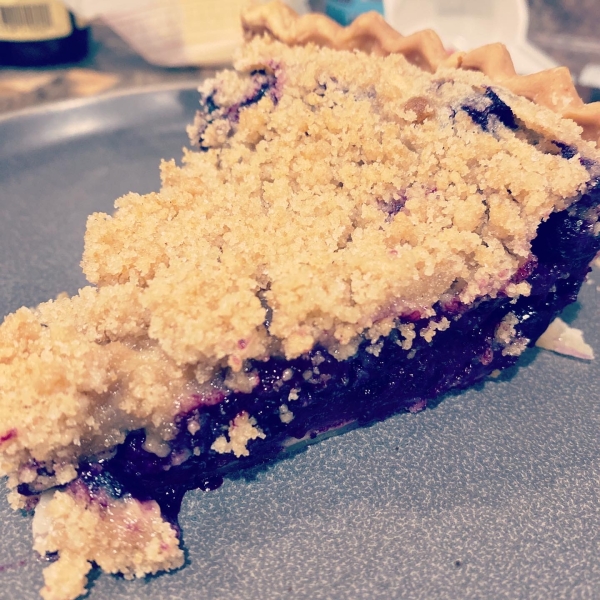 Creamy Blueberry Pie