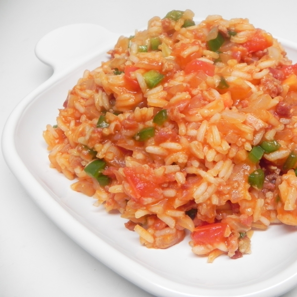 Spanish Rice (Microwave)
