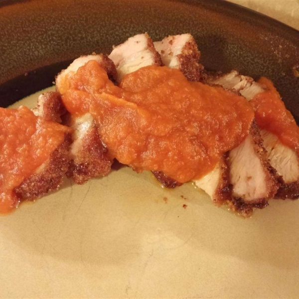 Pecan-Crusted Pork with Pumpkin Butter