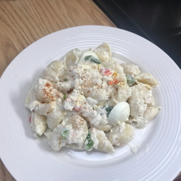 Creamy Crab and Pasta Salad