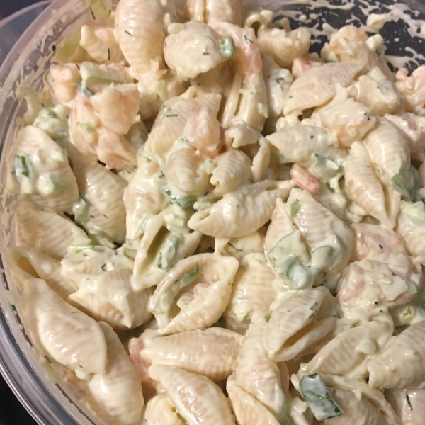 Creamy Crab and Pasta Salad