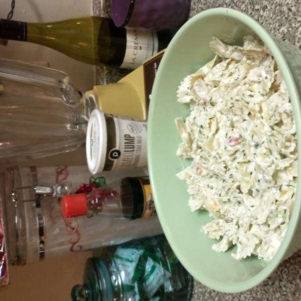 Creamy Crab and Pasta Salad