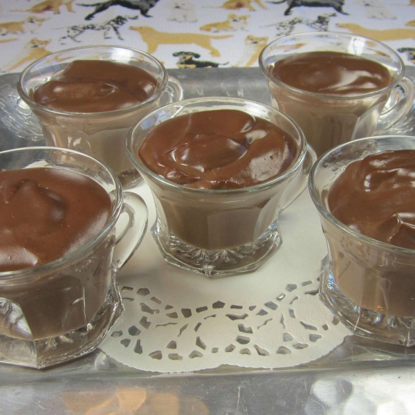 Grandma Oakley's Chocolate Blancmange