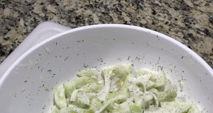 Dill Cucumber Salad