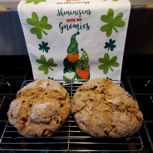 Irish Soda Bread with Raisins