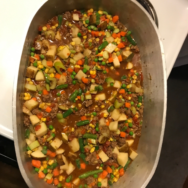 Quick and Easy Vegetable Beef Soup