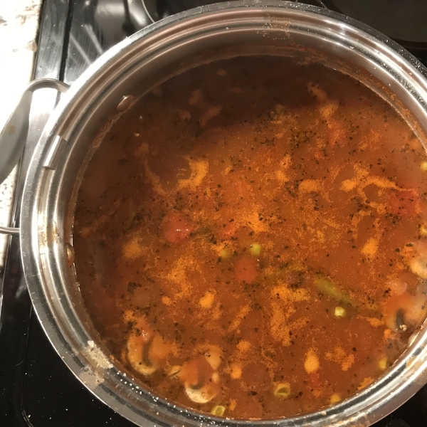 Quick and Easy Vegetable Beef Soup