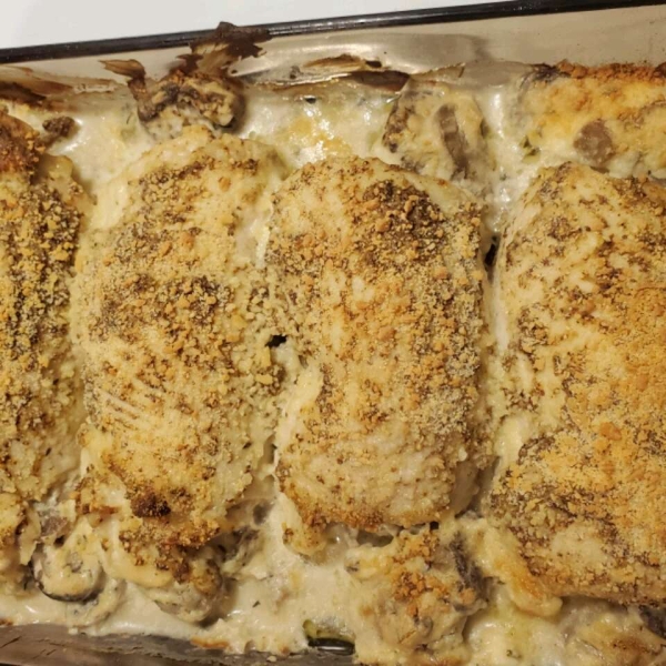 Keto Mushroom-Stuffed Chicken Breasts