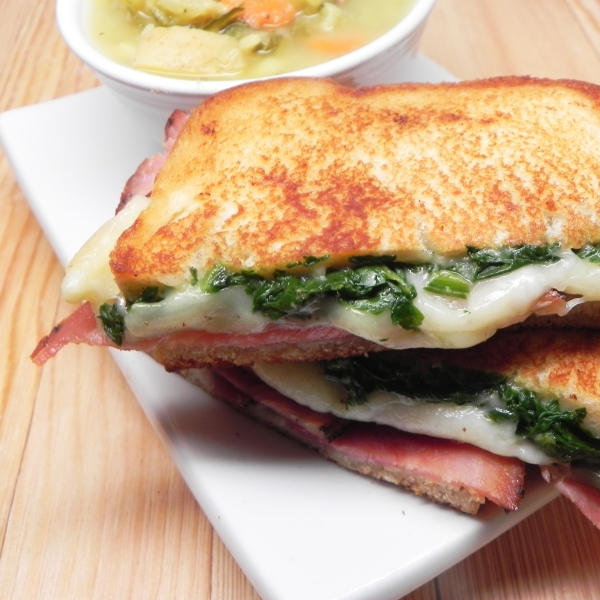 Grilled Havarti and Ham